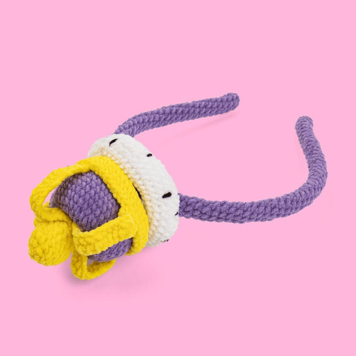 Elegant Crown Hairband Crochet Kit - HiCrochet