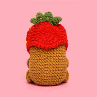 Capybara With A Strawberry Hat - HiCrochet