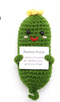 Cute Crochet Dolls - Positive & Emotional Support Animals, Fruits, Vegetables, Plants