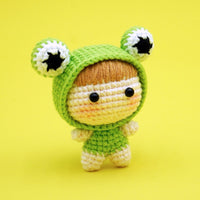 Amigurumi Animal Dress-up Doll Crochet Kit - HiCrochet